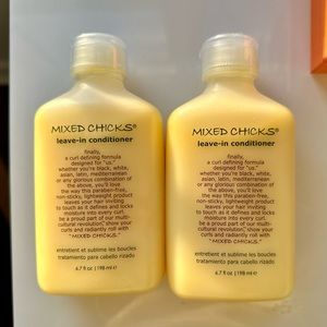 Bundle of two Mixed chicks leave in conditioner
